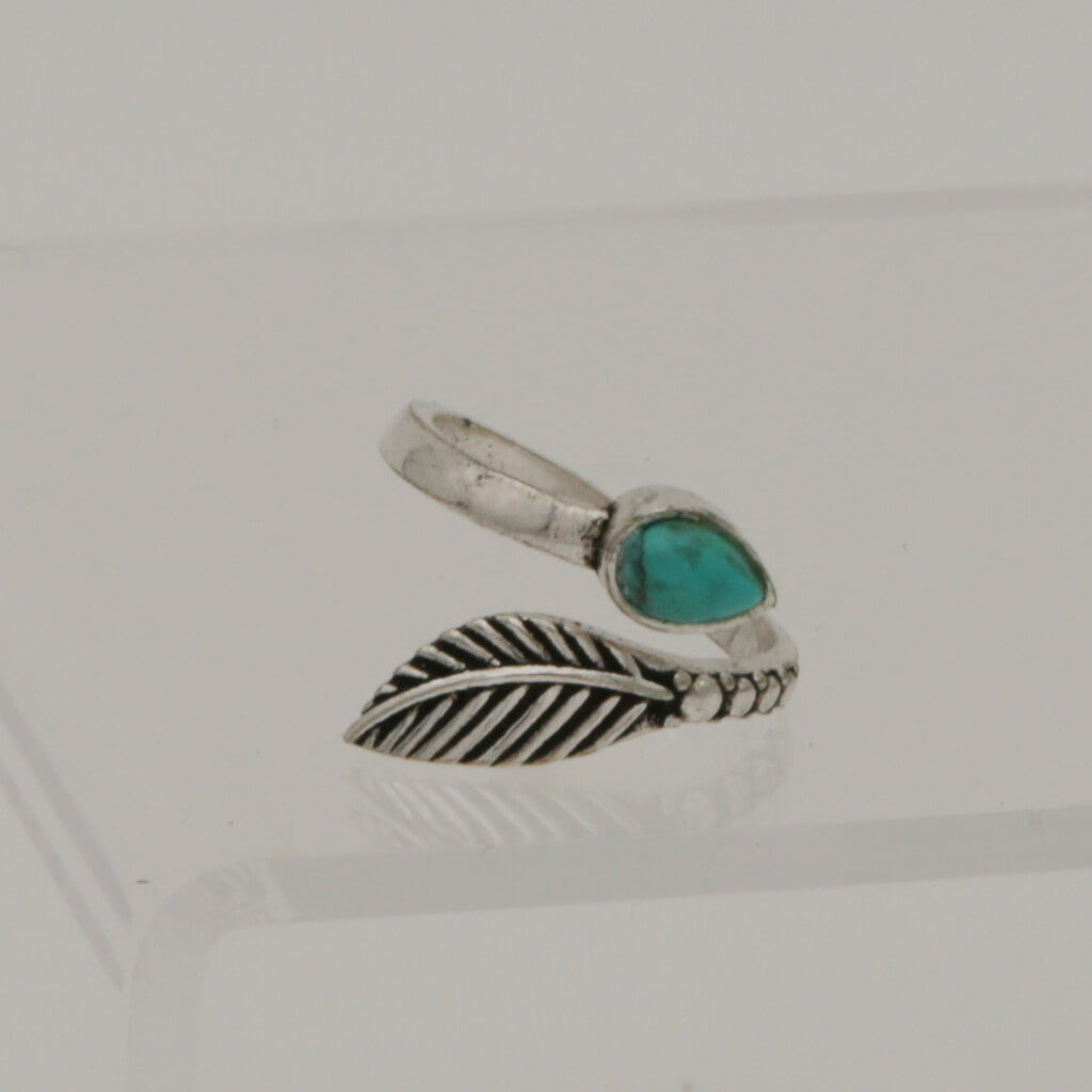 Zehenring Fußring Türkis