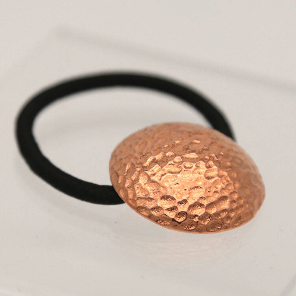 haargummi ethno kupfer haarschmuck