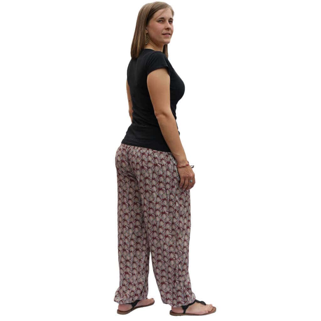 Unisex Pumphose braun Exotik