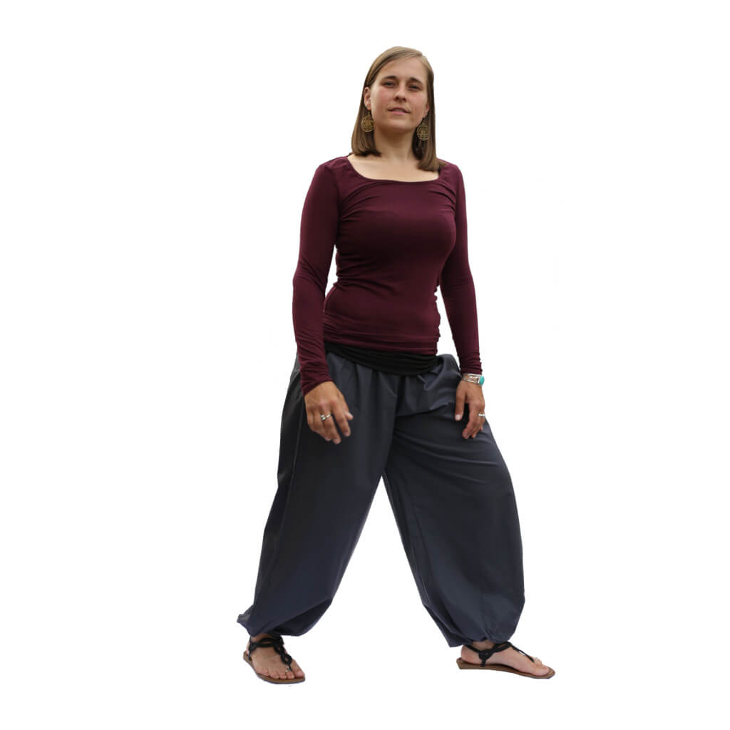 Damenhose Yogahose Baumwolle