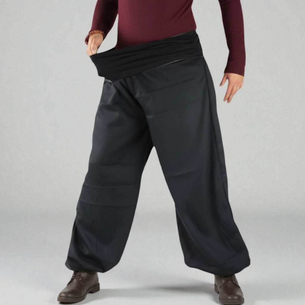 winter pumphose unisex und unisize aus warmen fleece