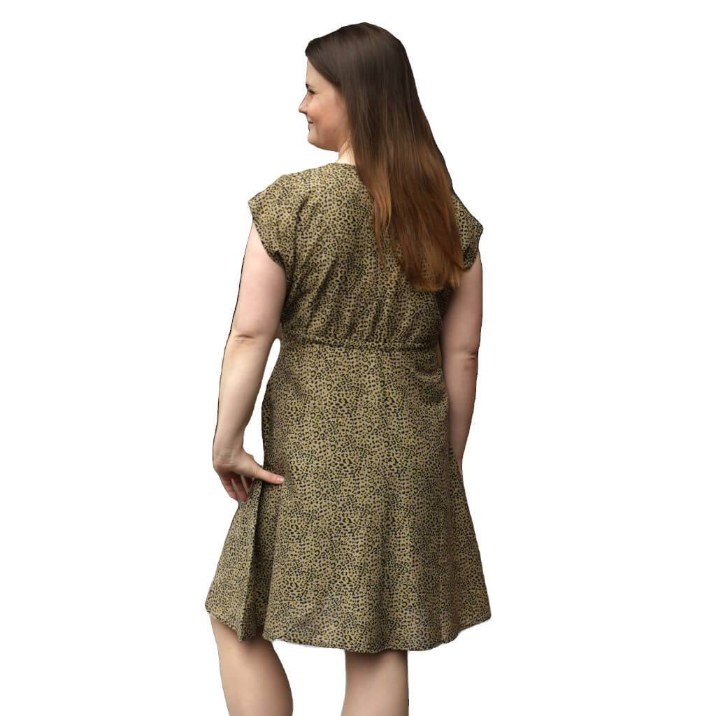 Kleid mit Leopardenmuster