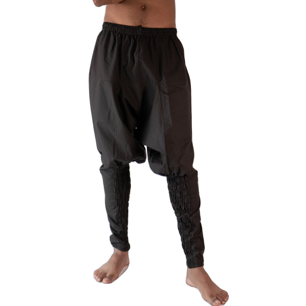 Haremshose mit elastischen Beinen