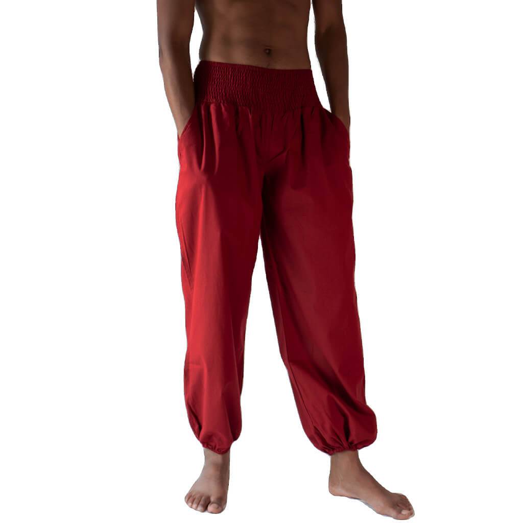 Yogahose Maenner und Frauen in Baumwolle und in 2 Laengen