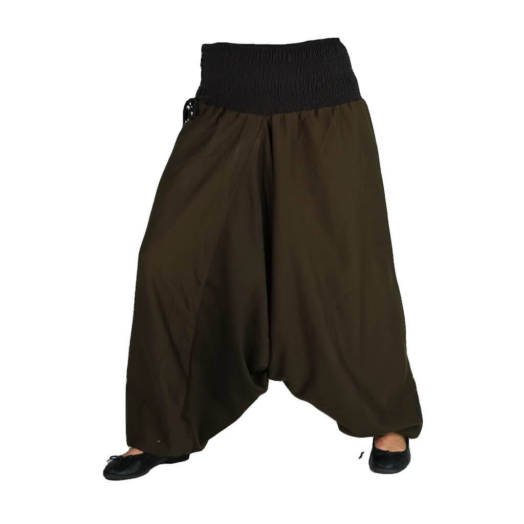 Fleece Haremshose Winter Männer Frauen Hose Pumphose