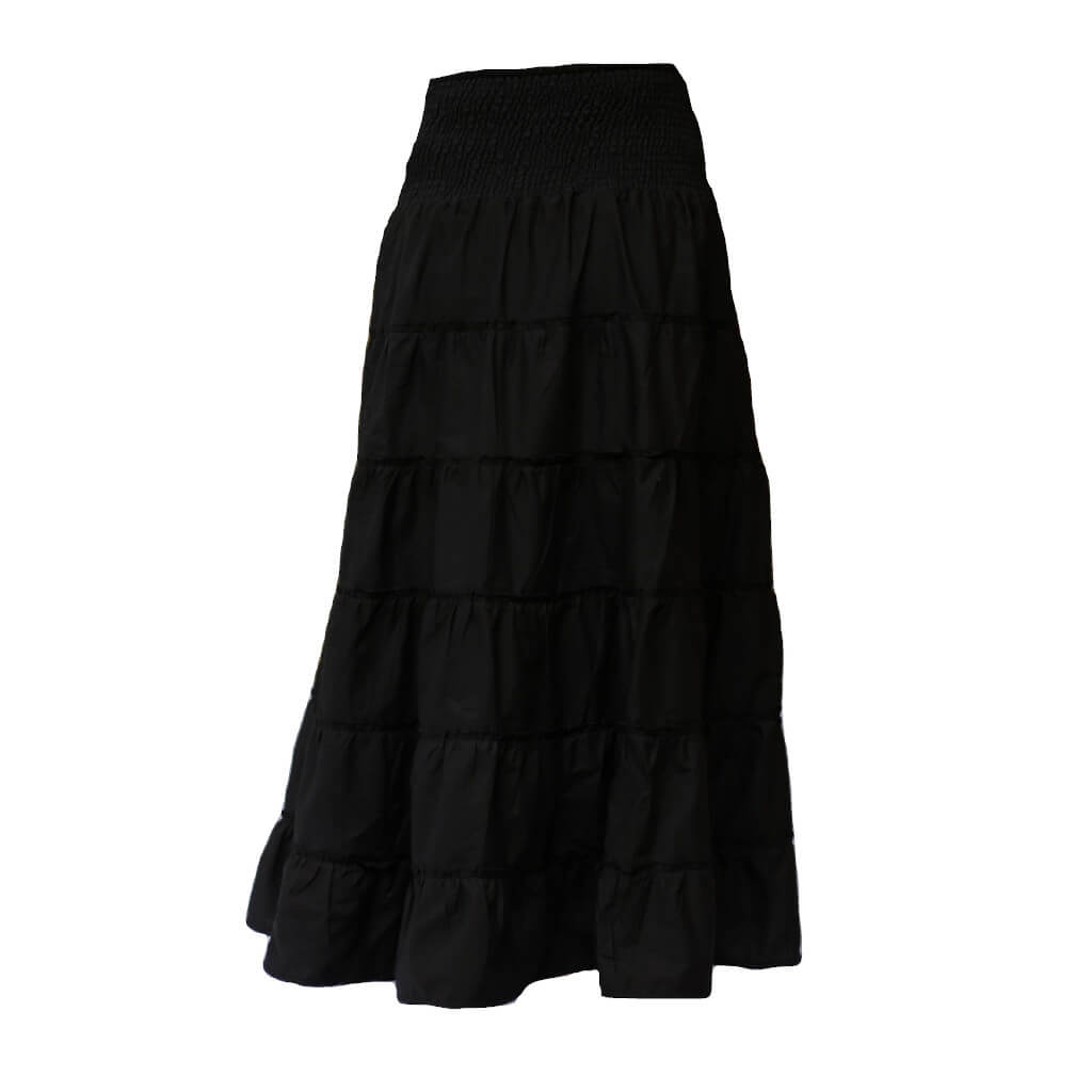 Maxi Tellerrock aus Baumwolle Gypsy Rock