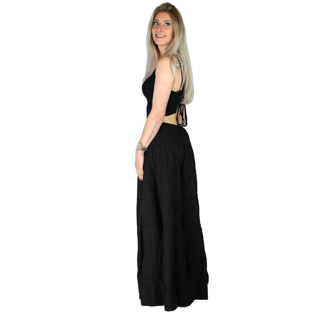 Maxi Tellerrock aus Baumwolle Gypsy Rock