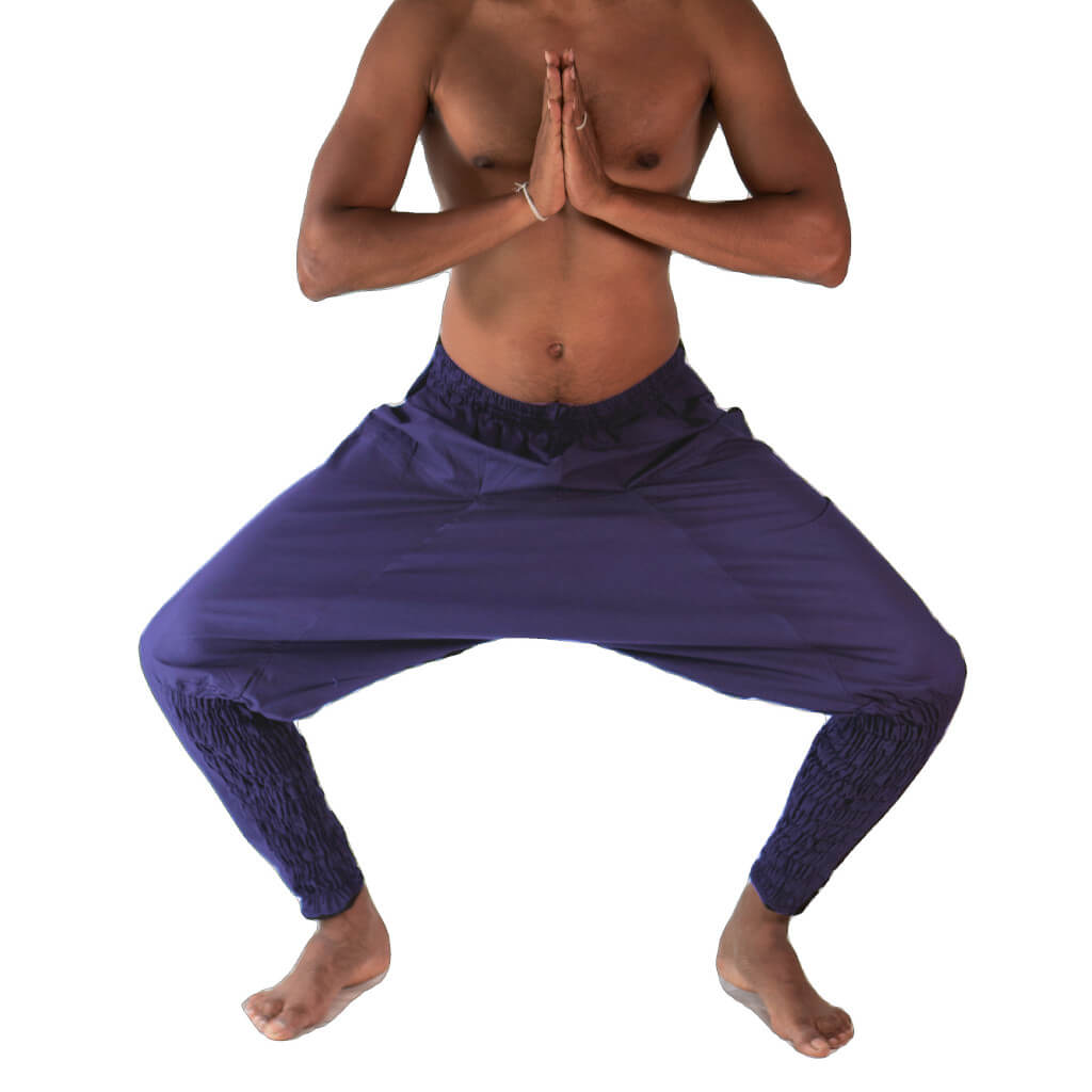 Haremshose mit elastischen Beinen