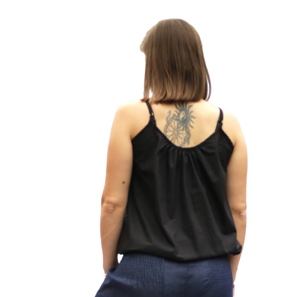 Sommer Top in schwarz