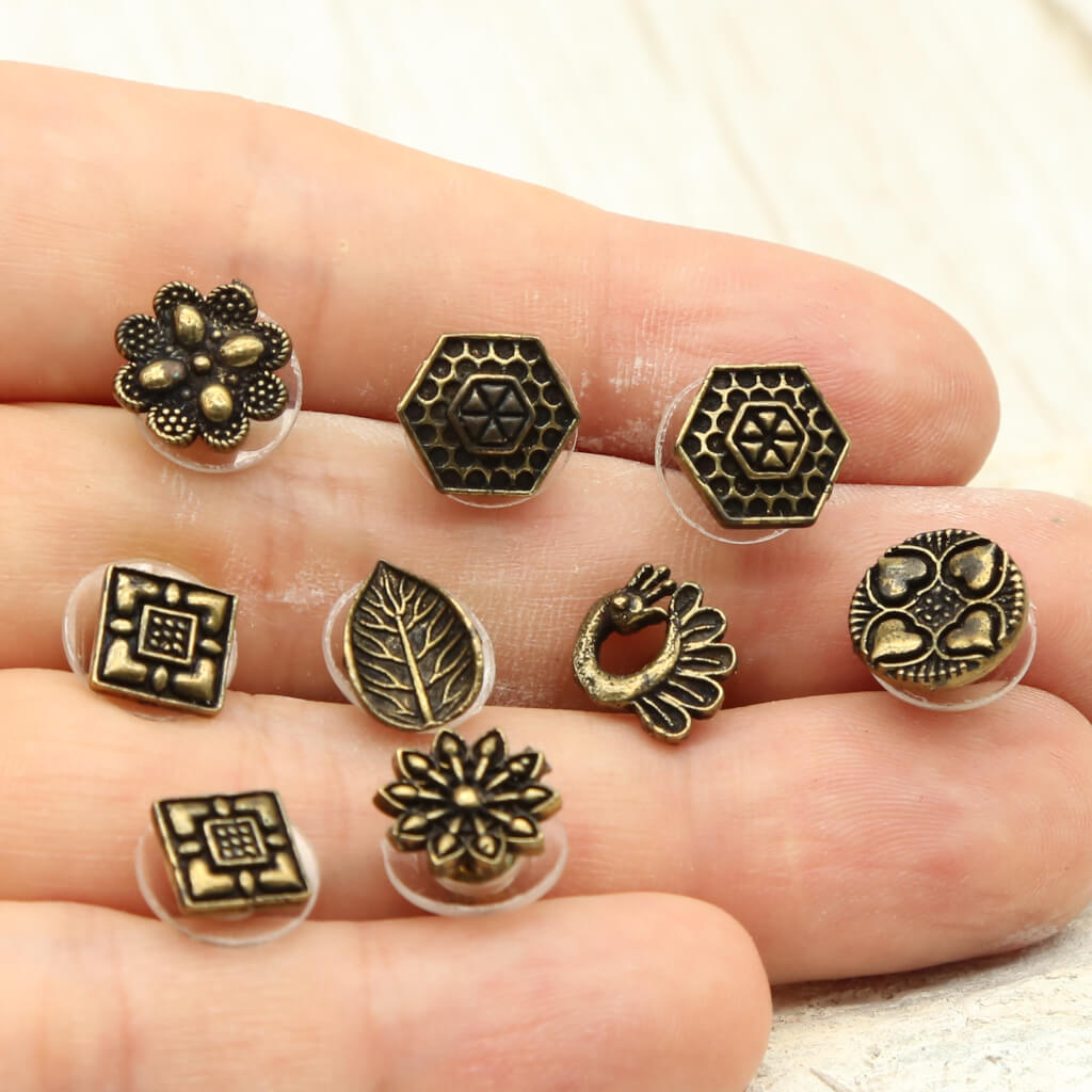 Ohrstecker schenken zum günstigen preis - vintage ohrringe 