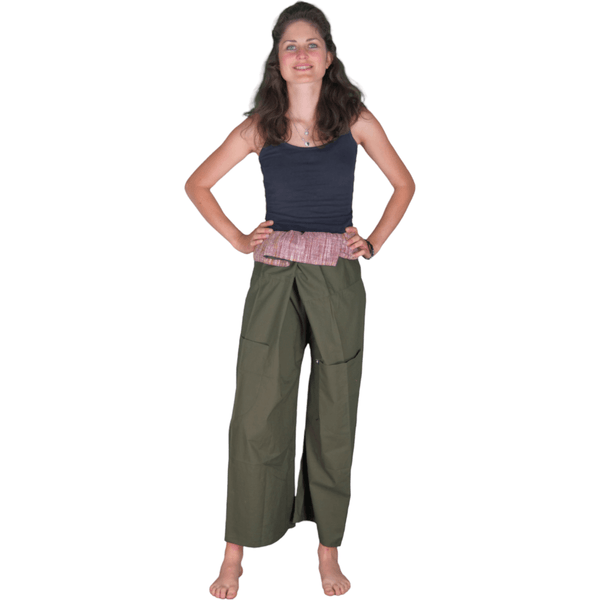 Thai Fischerhose Olive