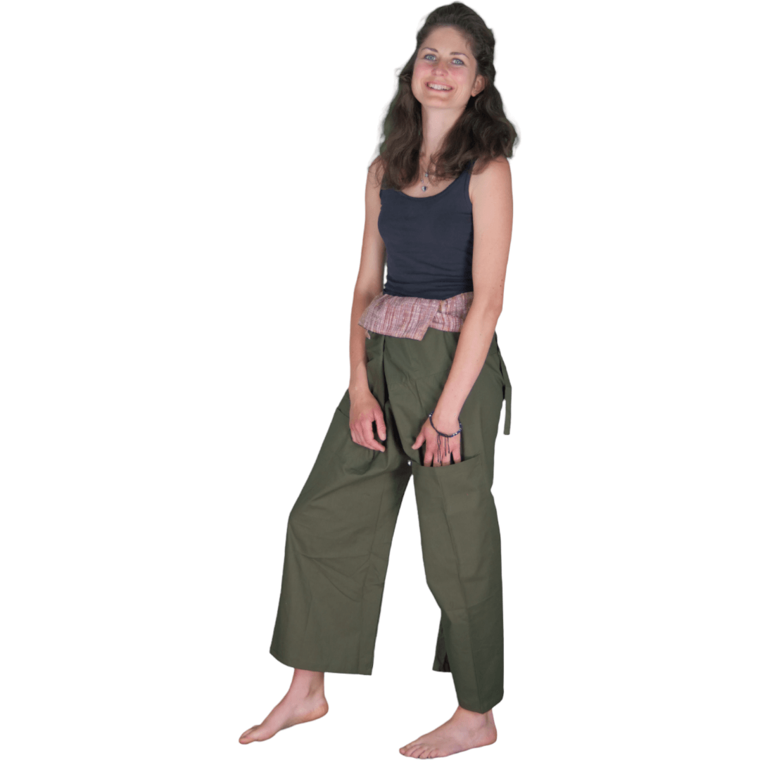 Thai Fischerhose Olive