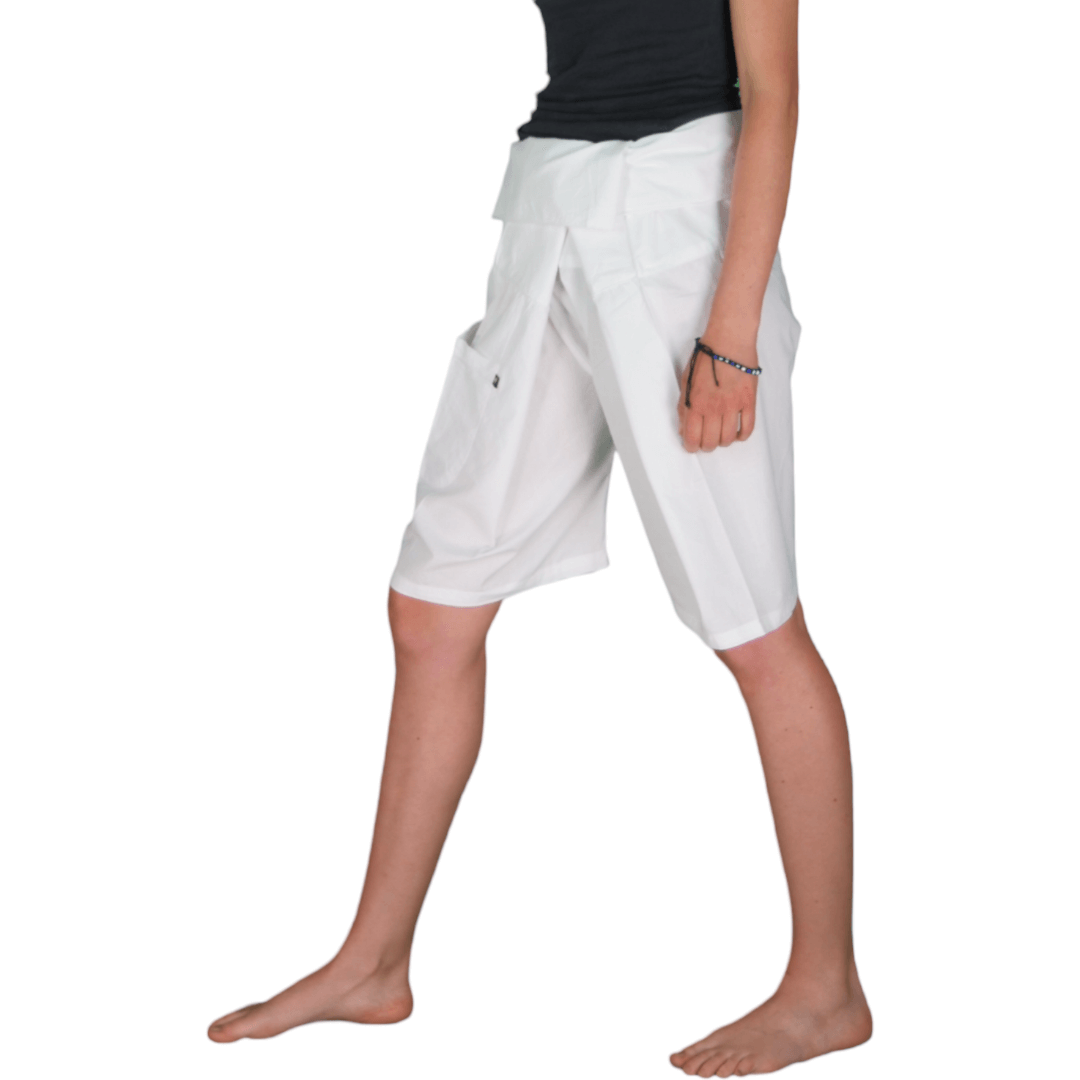 Kurze Fischerhose aus Baumwolle