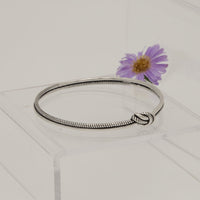 Armreif mit Knoten Silber
