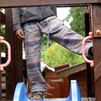 Kinder Hose Pumphose Pluderhose mit Streifen