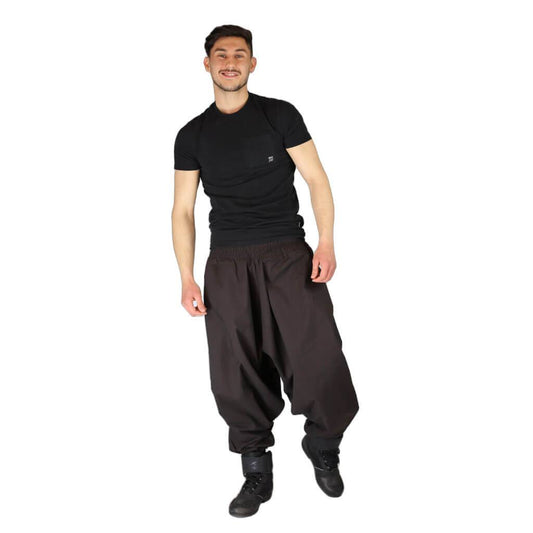 Mitteltiefe Aladinhose Unisex
