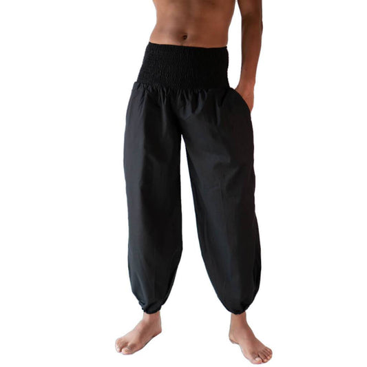 Pumphose aus Baumwolle - Yogahose Unisex fuer Maenner und Frauen online kaufen