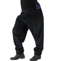 Cordhose schwarz