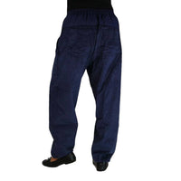 Cord Pumphose Cordhose blau