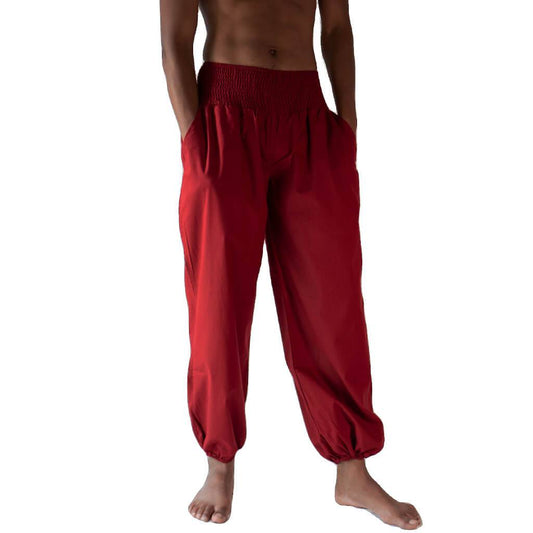Yogahose Maenner und Frauen in Baumwolle und in 2 Laengen