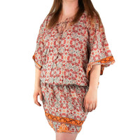 Kurzes Kleid Oversize Kaftan